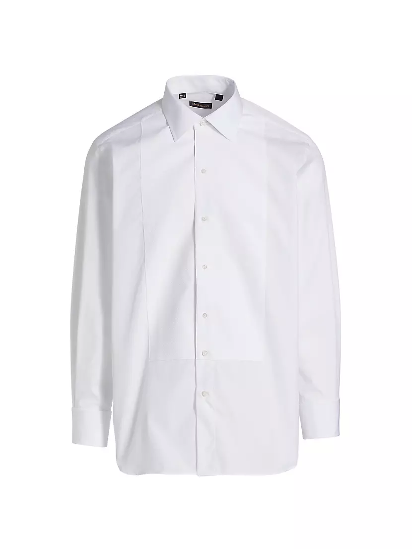 Piqué Formal Tuxedo Shirt Paul Stuart