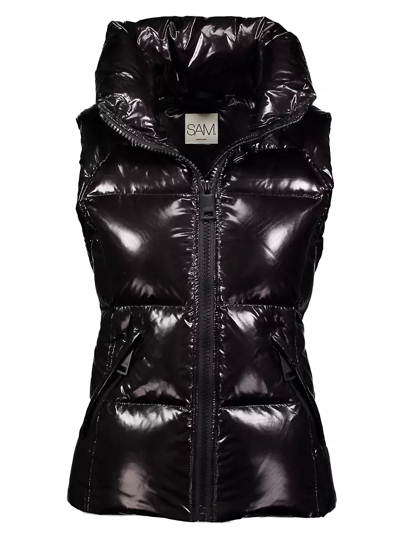 Freedom Glossy Down Puffer Vest Sam.