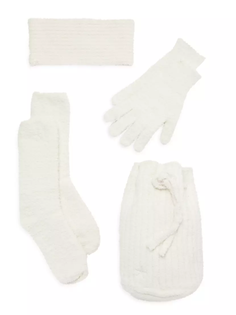 CozyChic® 4-Piece Winter Accessory Set Bruno Piatelli