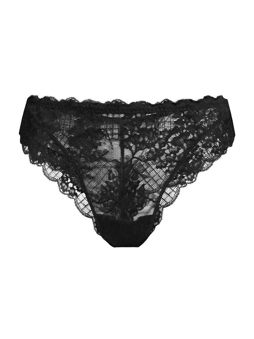 Reve Tanga Floral Lace Briefs Simone Perele