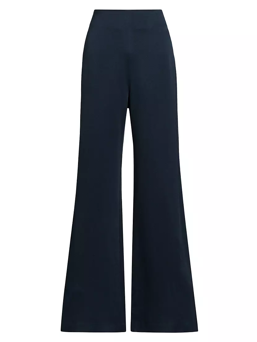 Palermo Satin Flared Pants Silvia Tcherassi