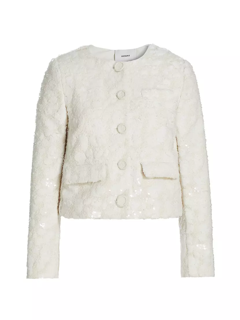 Barnett Sequin Blazer Aknvas