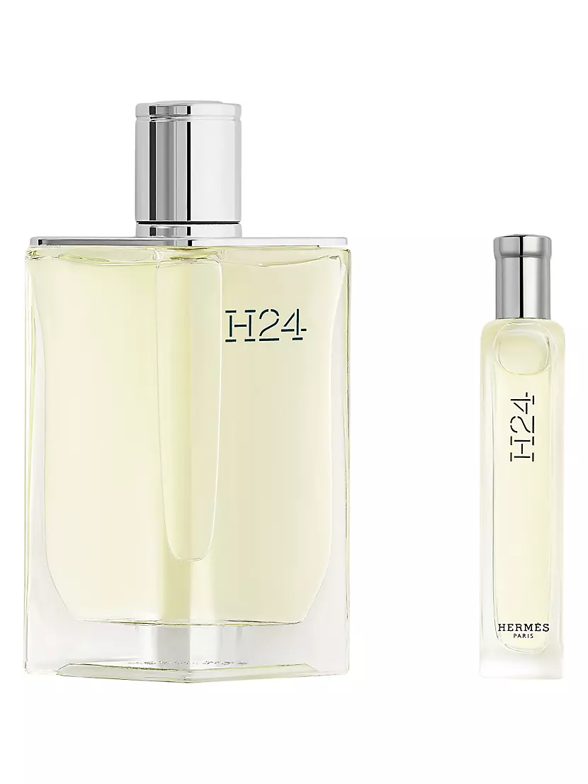 Набор парфюмерии H24 Eau de Toilette, 3,3 и 12 мл, свежий аромат с шалфеем и нарциссом Hermès