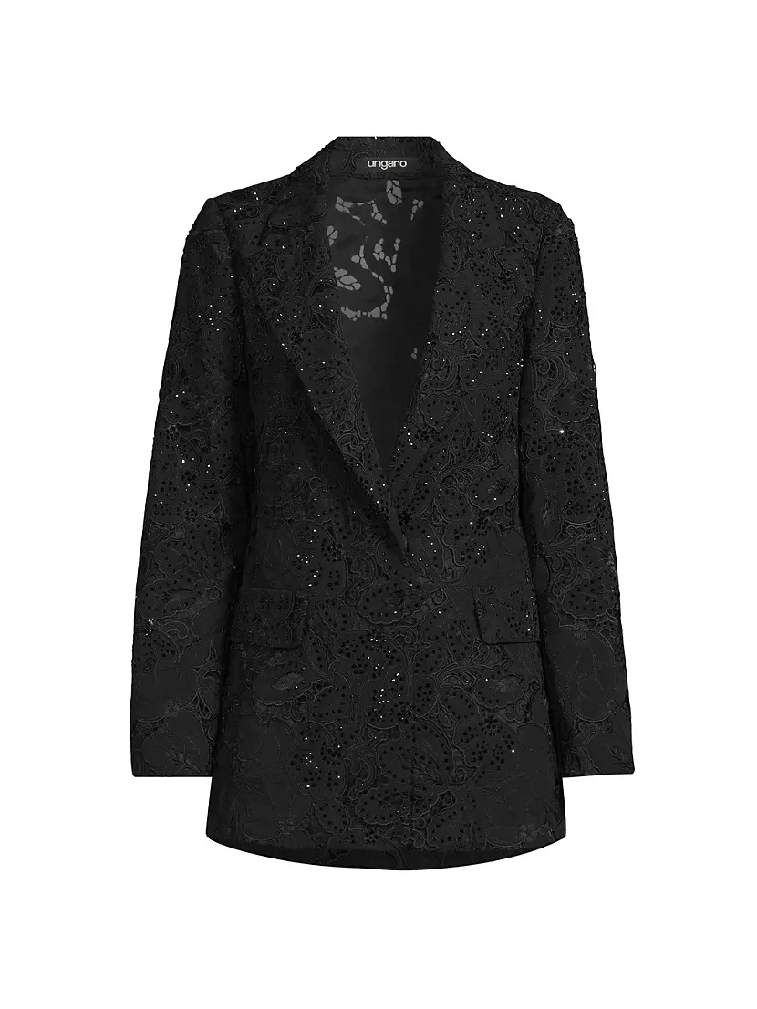 Spencer Beaded Lace Jacket Ungaro