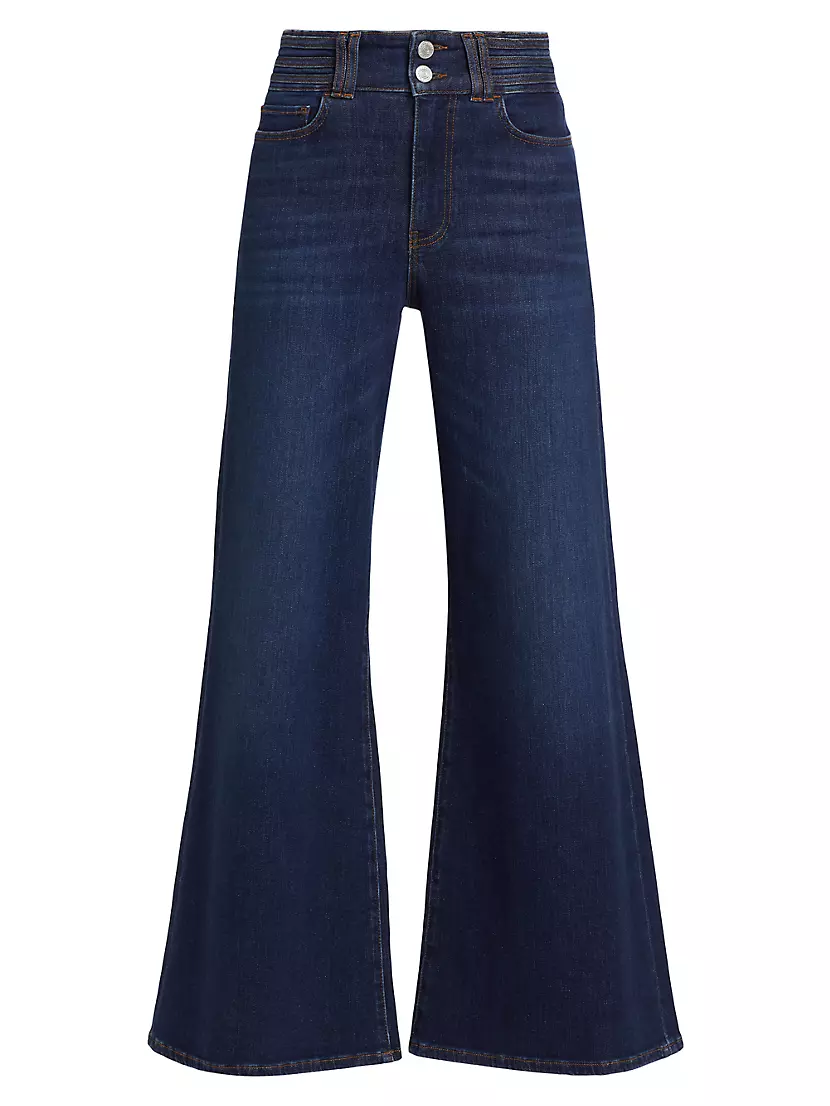 ​Triple Binding Crop Palazzo Jeans Frame