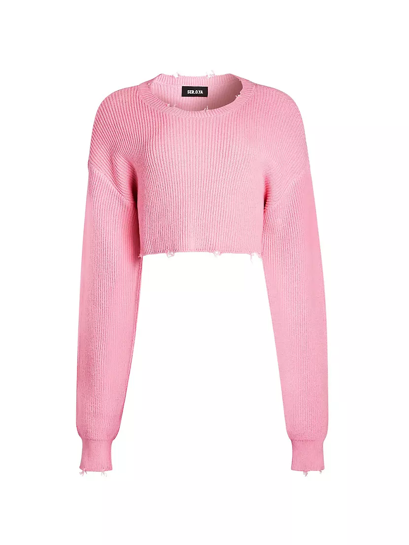 Daisy Cropped Sweater Ser.O.Ya