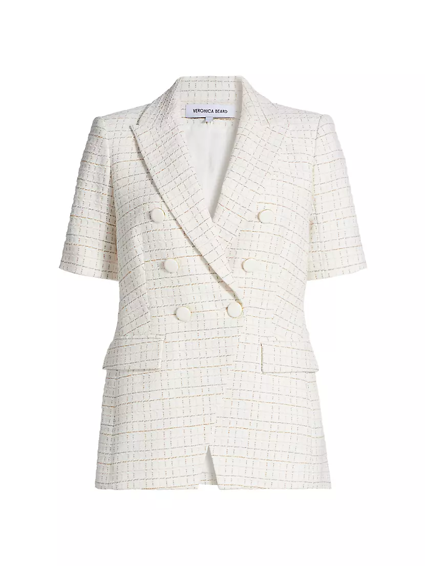 Atwood Grid Dickey Jacket Veronica Beard