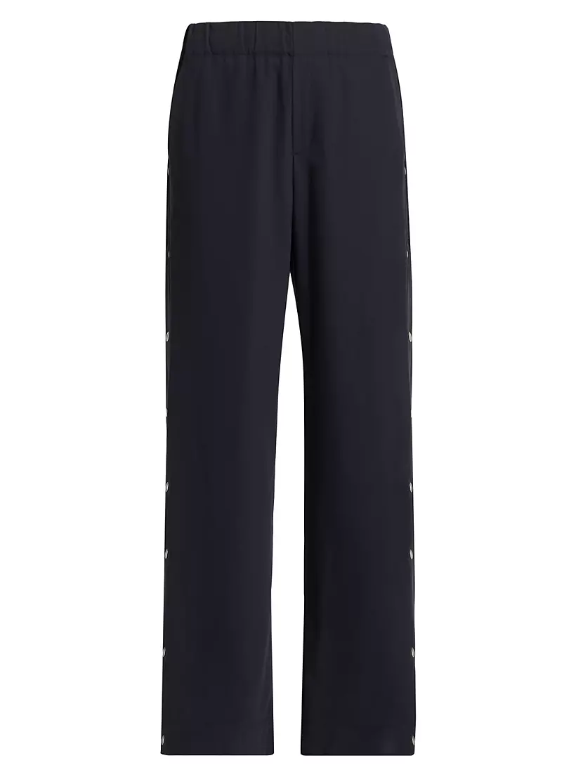 Jackson Wool-Blend Snap Pants A.L.C.