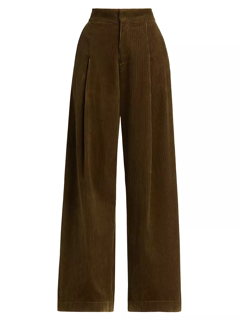 Andrew Corduroy Wide-Leg Pants A.L.C.