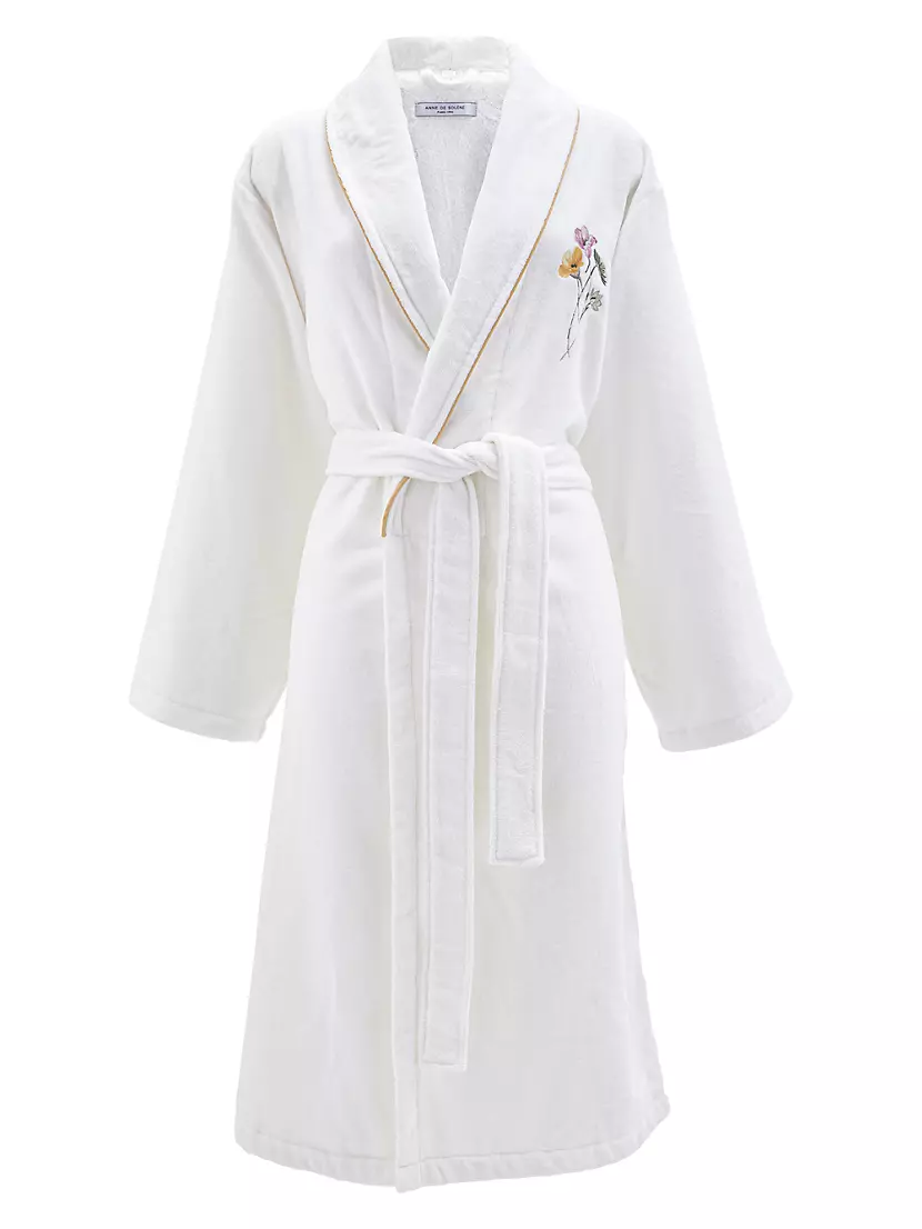 Perle Lune Cotton Bathrobe Anne De Solène