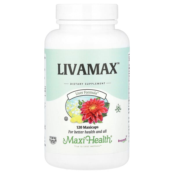 Livamax™ 120 Максимальных капсул для печени, вегетарианский Maxi Health