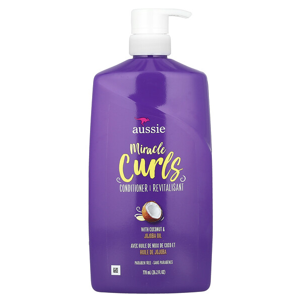 Miracle Curls, Conditioner With Coconut & Jojoba Oil, 26.2 fl oz (778 ml) Aussie