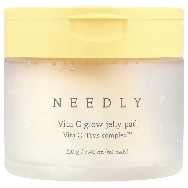 Vita C Glow Jelly Pad 60 шт с комплексом Vita C_Trus для увлажнения Needly