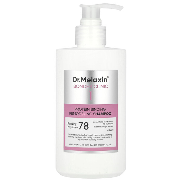 Bondex Clinic I, Protein Binding Remodeling Shampoo, All Hair Types, 13.52 fl oz (400 ml) Dr.Melaxin