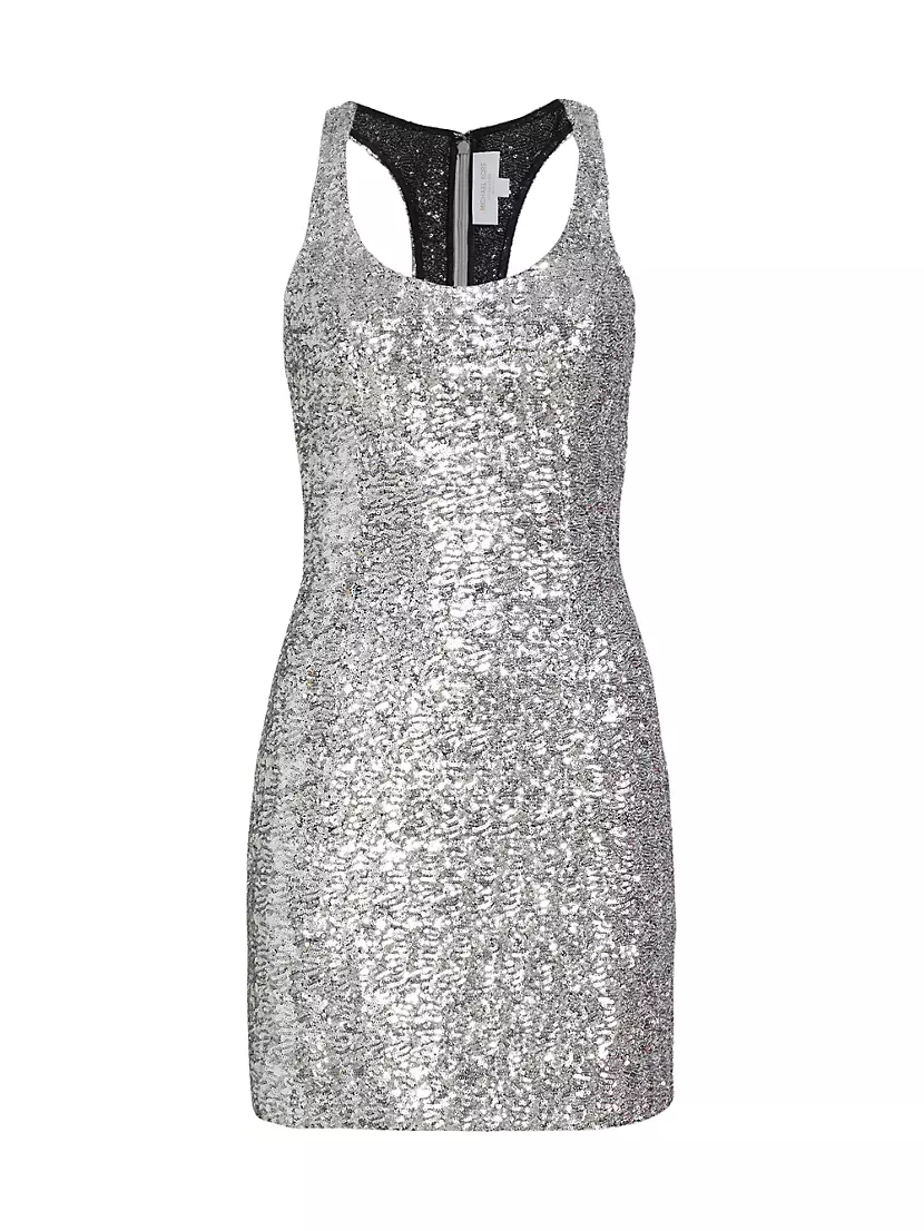 Sequin Tank Minidress Michael Kors