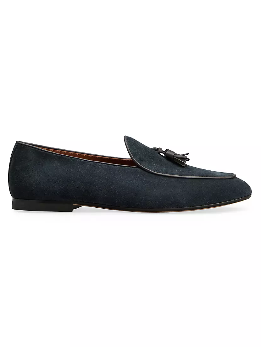 Tassel Leather Loafers Tod's