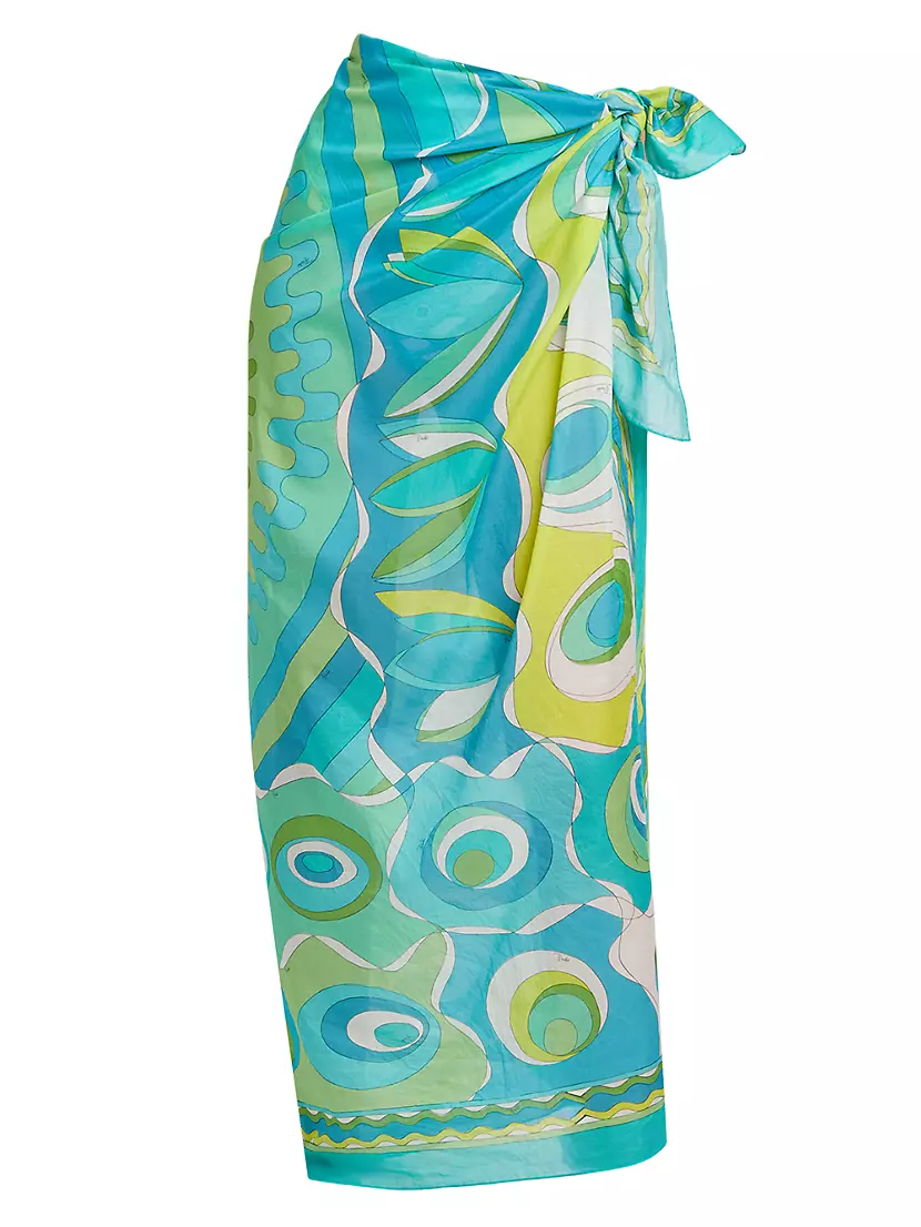 Very Vivara Long Cotton Sarong Pucci