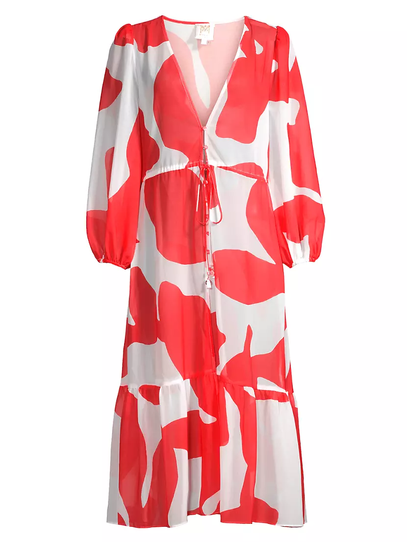 Fiona Grand Foliage Abstract Cover-Up Milly