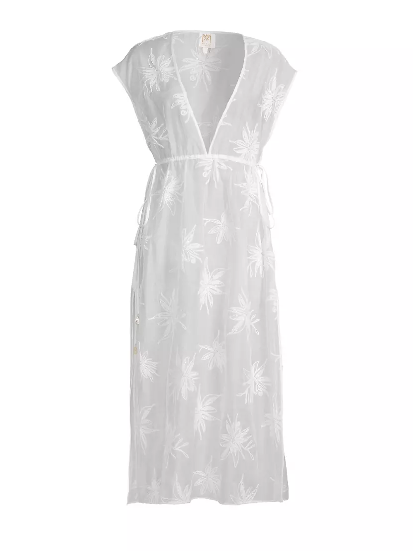 Embroidered Organza Cover-Up Milly