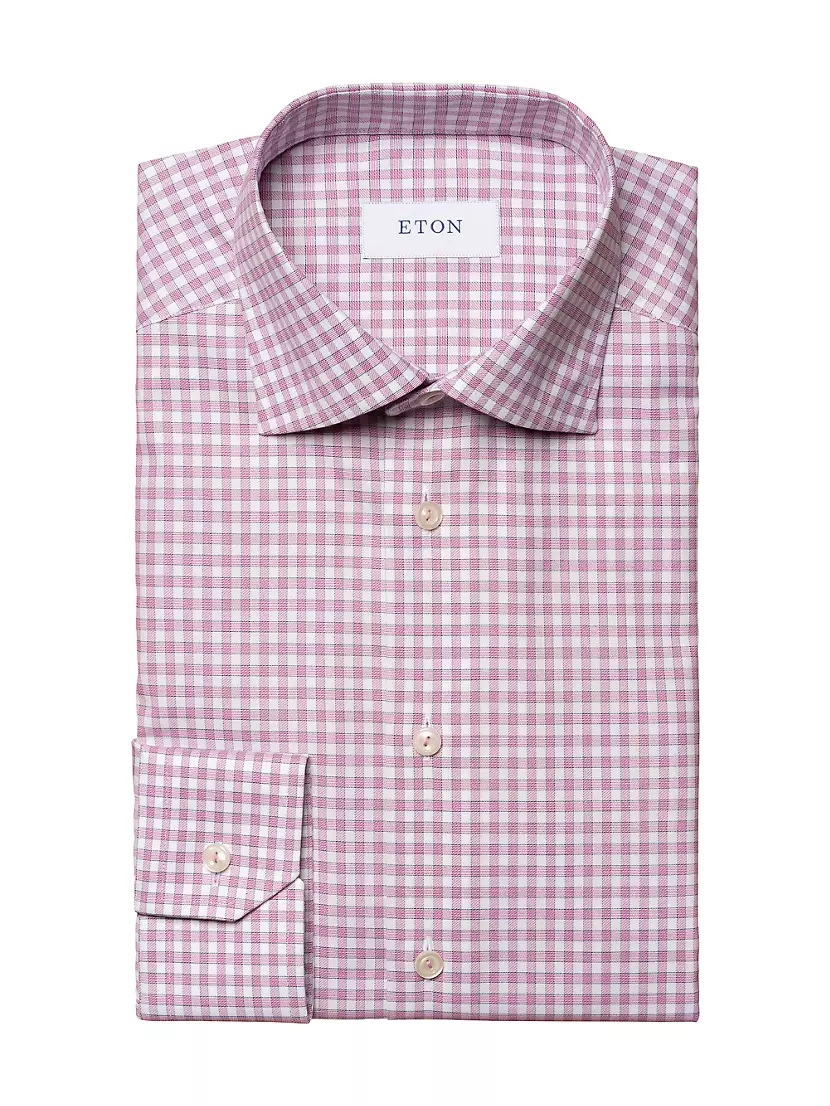 Slim-Fit Check Shirt Eton