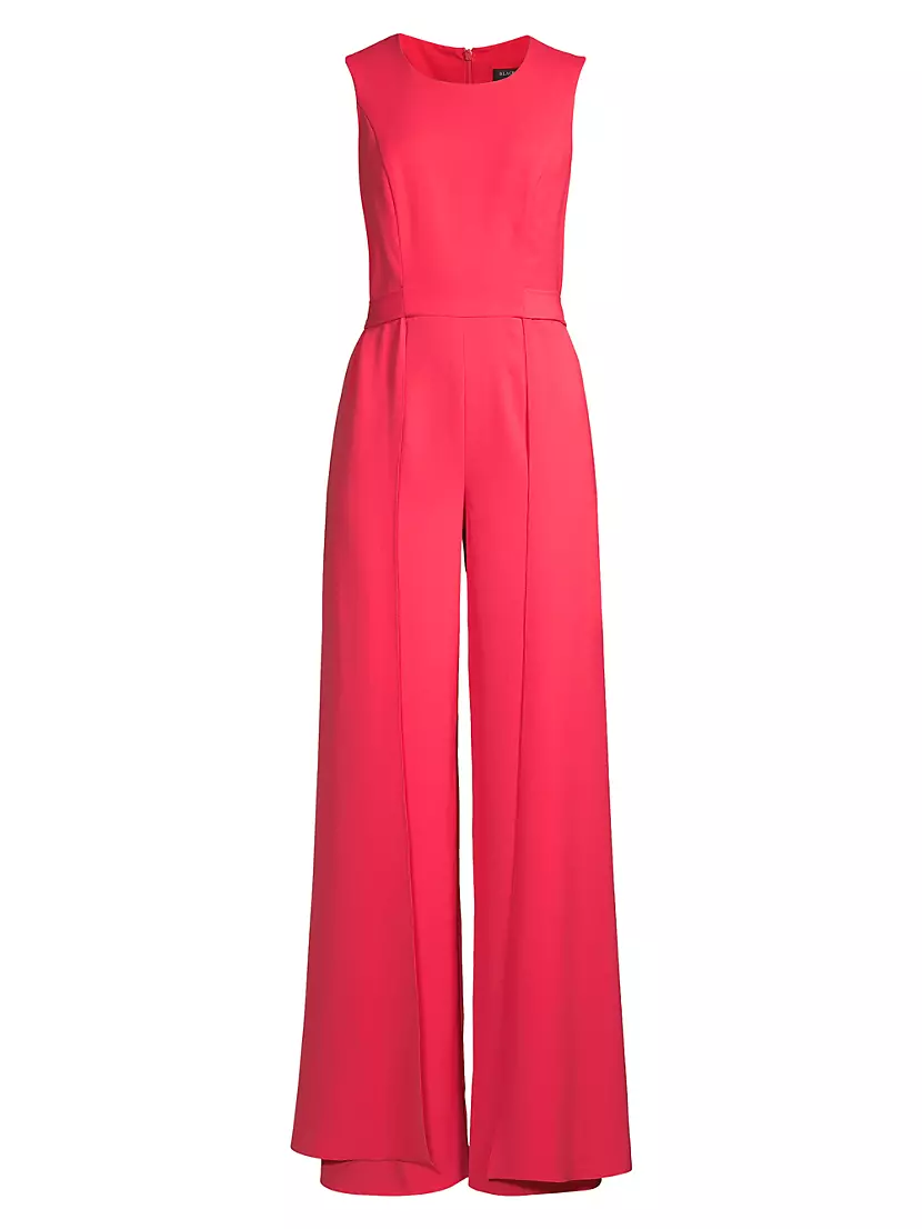 Eve Alistar Wide-Leg Jumpsuit Black Halo