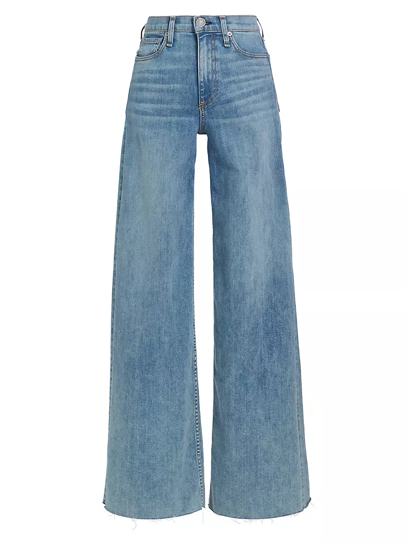 Sofie High-Stretch Wide-Leg Jeans Rag & Bone