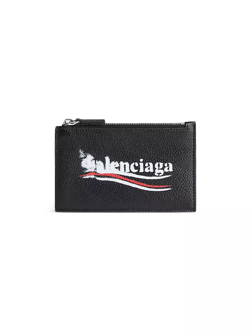 Cash Large Long Coin and Card Holder Balenciaga