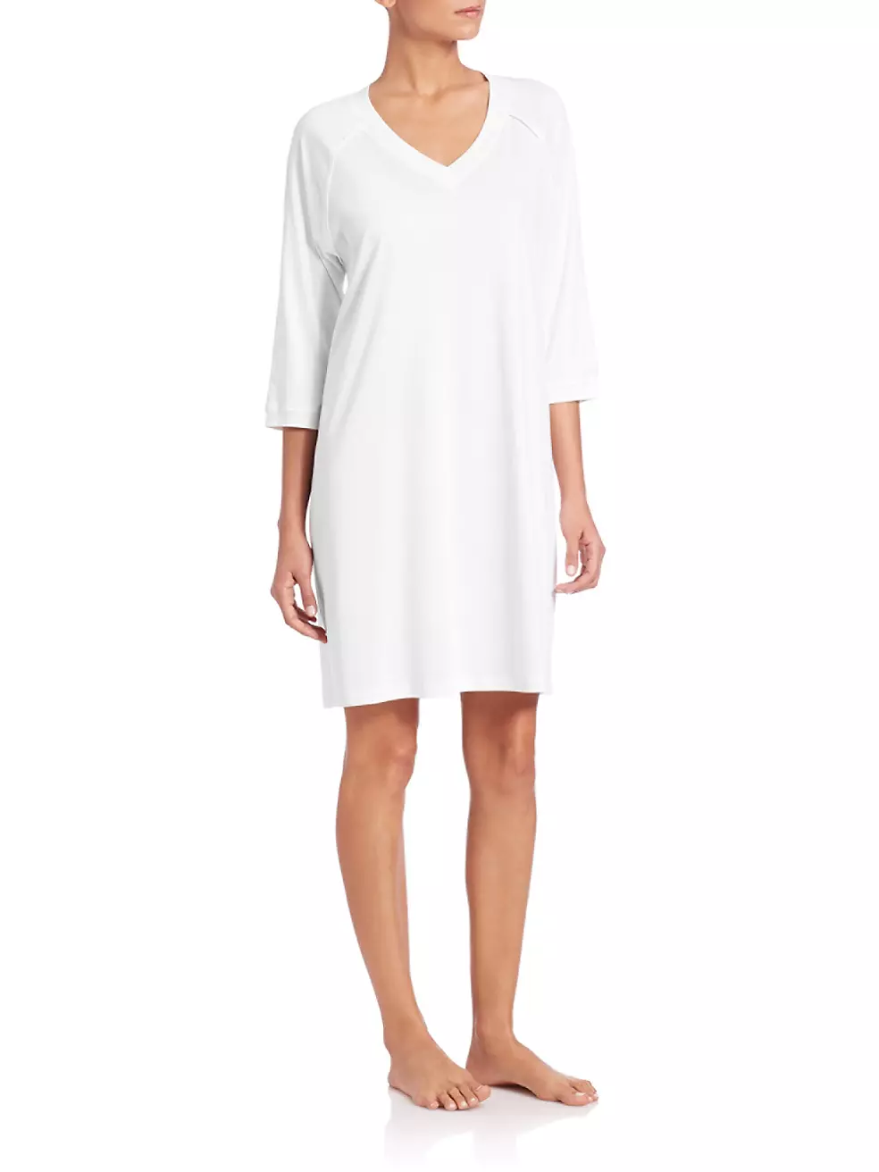 Pure Essence Three-Quarter Sleeve Gown Hanro