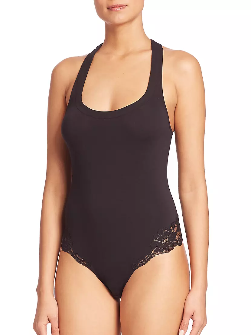 Souple Lace-Trimmed Bodysuit La Perla