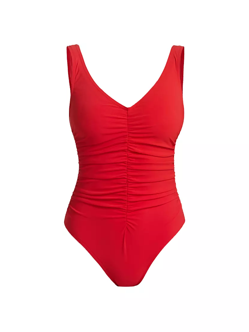 V-Neck Underwire Swimsuit Karla Colletto Swim