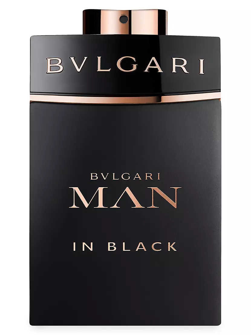 Man in Black Eau De Parfum, 100 мл, волшебный аромат с нотами амбры и кожи Bvlgari