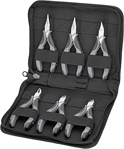 Knipex 00 20 17 "ESD" Electronics Pliers Sets (6 Piece) Knipex