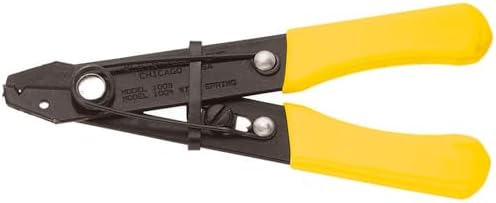 Klein Tools 1004 Wire Stripper and Cutter with Hold Open Spring for 12-26 AWG Solid and Stranded Wire, Made in USA, 10-Inch Klein Tools