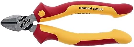 Wiha 32933 6.3-Inch Insulated Industrial Diagonal Cutter Wiha