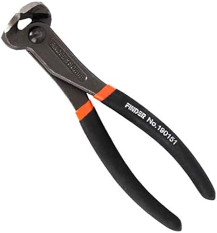 Finder End Cutting Plier High Leverage With Soft Grip-8 Inch Finder