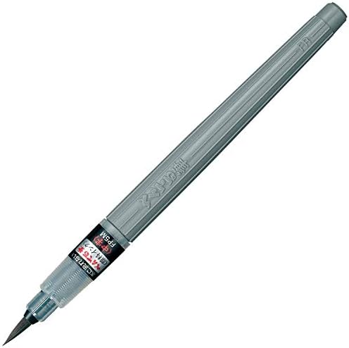 Маркер для рисования Pentel XFP5M, черный, средний наконечник, водо- и светостойкие пигментные чернила Pentel