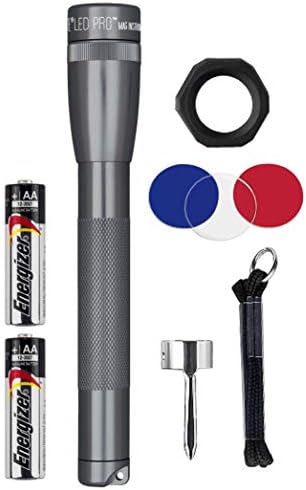 Фонарь MagLite 2-Cell D с LED 332 Люмен, анодированный алюминий, регулировка света Maglite