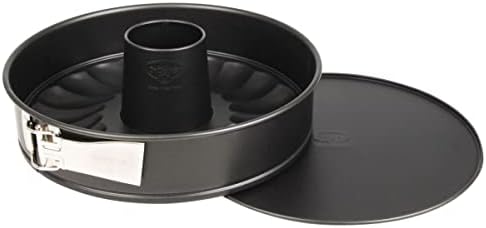 Dr. Oetker Tradition 26 cm 2-Base Non-Stick Bakeware Springform, Black Dr. Oetker