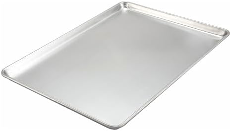 Winco ALXP-1310H, 10x13'' Rectangle Aluminum Sheet Pan, 18 Gauge, Baking Sheet Winco