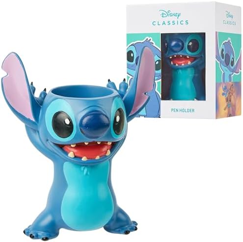 3D подставка для ручек Disney Stitch для стола, 55% каменной пудры, органайзер для карандашей Disney