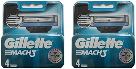 Сменные лезвия для мужской бритвы Mach3, 8 штук в упаковке Gillette