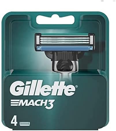 Лезвия для бритвы Mach3 для мужчин, 4 шт., 3 лезвия для точного бритья Gillette