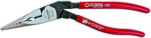 Orbis 9O 21-150 Angled Long Nose Pliers, 8.75" Knipex