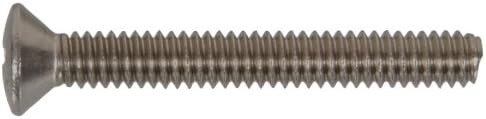 Hillman 4010 8-32 x 1 in. Stainless Steel Oval Head Phillips Machine Screw (25-Pack) Hillman