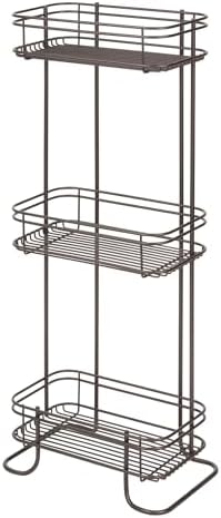  organizers для душа, 3 уровня, для шампуня, 10.34" x 6.5" x 25.9", сатиновое покрытие Interdesign