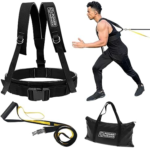 POWER GUIDANCE Speed Training Equipment/Overload Running Resistance & Release, Agility and Speed Equipment for Sprint Running and Football, Basketball, Soccer，Softball POWER GUIDANCE