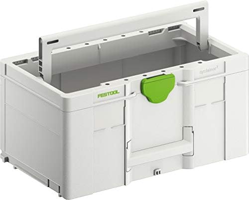 Коробка инструментов Systainer SYS3 TB L 237, 20 кг, удобная ручка, прочный пластик Festool