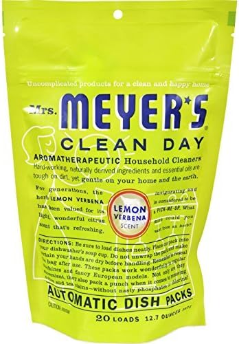 Mrs. Meyer'S Auto Dshwsh Pks Lem Verb 12.7 Oz Mrs. Meyer's Clean Day