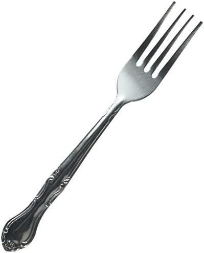 Winco 12-Piece Elegance Dinner Fork Set, 18-0 Stainless Steel,Silver Winco