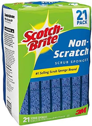 Scotch-Brite 21 Pack Non-Scratch Scrub Sponges Scotch-Brite